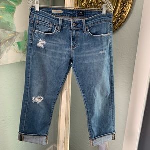 AG Tomboy Crop Jeans  Size 28